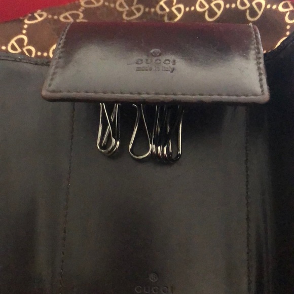 Gucci Accessories Gucci Leather Key Holder Poshmark